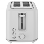 Elektriskais tosteris, balts, 220–240 V, 50–60 Hz, 920–1080 W, 2 spraugas, 3 režīmi, 7 apbrūnināšanas līmeņi