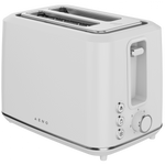 Elektriskais tosteris, balts, 220–240 V, 50–60 Hz, 920–1080 W, 2 spraugas, 3 režīmi, 7 apbrūnināšanas līmeņi