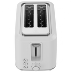Elektriskais tosteris, balts, 220–240 V, 50–60 Hz, 920–1080 W, 2 spraugas, 3 režīmi, 7 apbrūnināšanas līmeņi