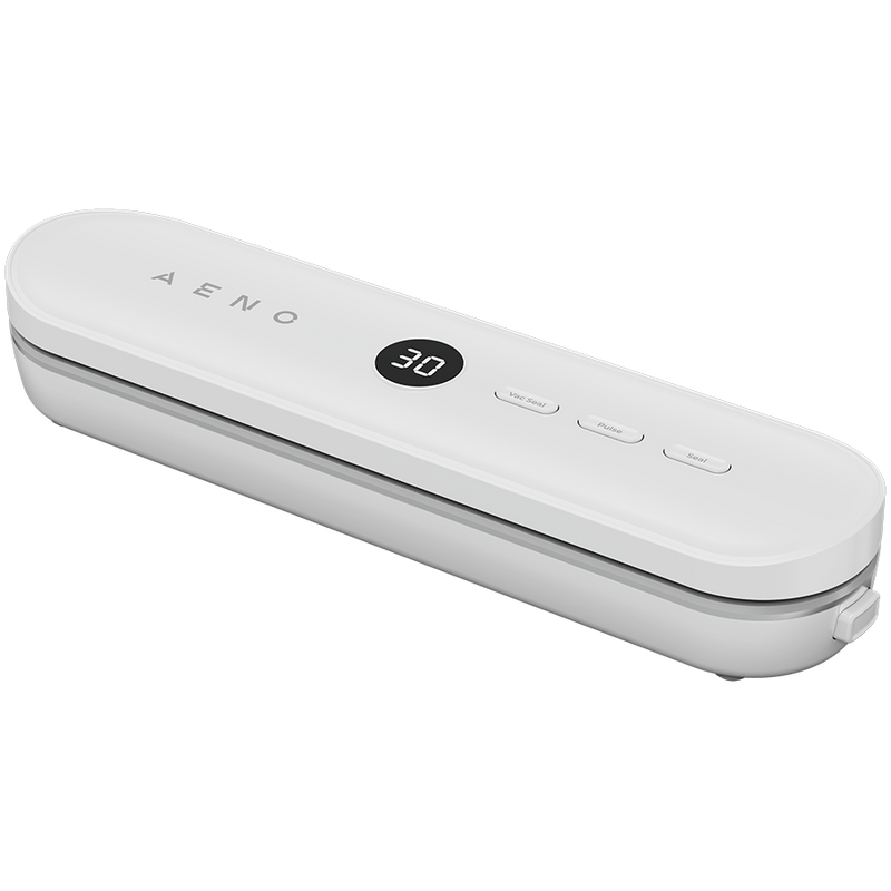 Vakuuma iepakotājs ar LED displeju, 80 W, -65 kPa vakuuma jauda, balts