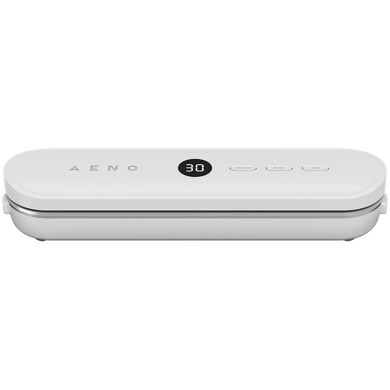 Vakuuma iepakotājs ar LED displeju, 80 W, -65 kPa vakuuma jauda, balts