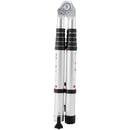 Teleskopiskās izbīdāmās kāpnes, 3,8 m, A-veida ar stabilizējošo stieni, piemērotas kemperiem, 170 kg slodze