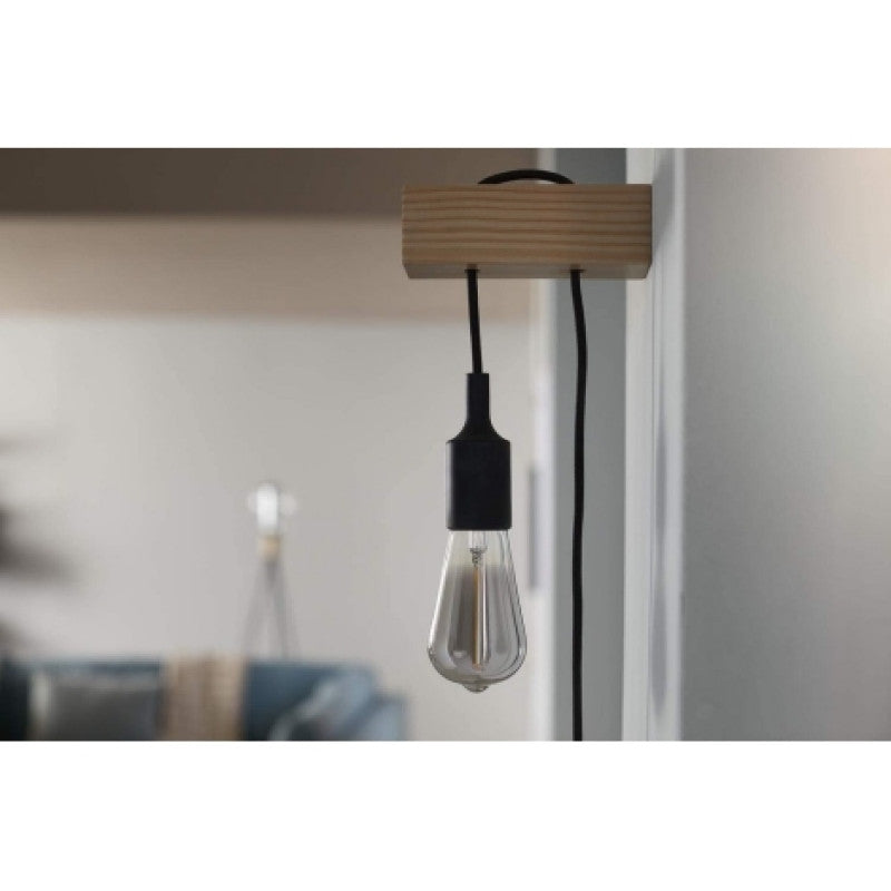 E27 2W(100Lm) LED Bulb Filament, ST64, IP20, CRI80, warm white light 2700K