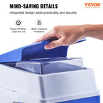 VEVOR komerciālais ledus smalcinātājs 265 kg/h, 650 W