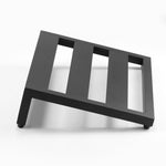 VEVOR ģitāras pedāļu dēlis, 50,8 × 27,9 cm, alumīnija sakausējums, 1 kg, ar somu, siksnām un stiprinājumiem, paredzēts 10–12 pedāļiem