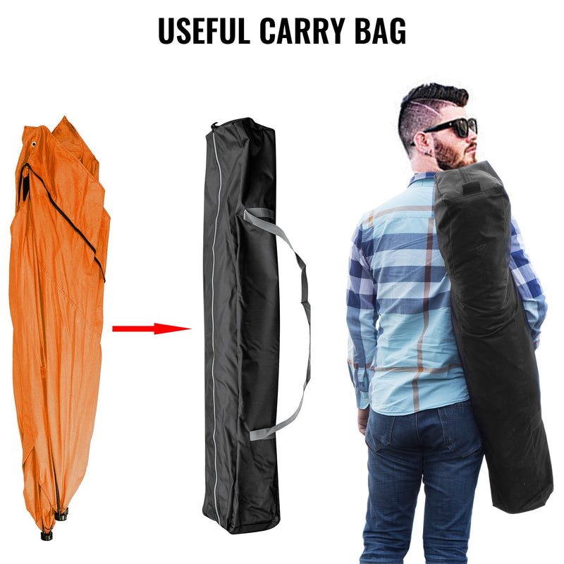 VEVOR 8 personu ledus makšķerēšanas telts, 300D Oxford audums, pārnēsājama ledus patvertne, stipra ūdensizturīga ledus makšķerēšanas telts āra makšķerēšanai