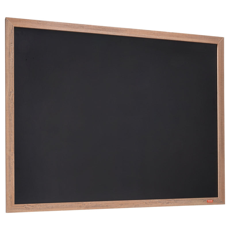 VEVOR magnētiskā tāfele ar krītiņiem un dzēšgumiju, piekarama, 35×46 cm, koka rāmis, vintage stils – kalendāra un ziņojumu dēļa komplekts virtuvei, mājai, kāzām