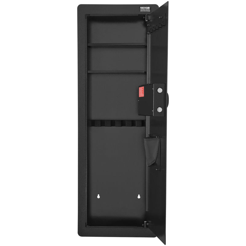 Available in 10 days! VEVOR 109 cm High Box Gun Safe 4-Level Hidden Gun Safe with Keypad and Fingerprint Reader
