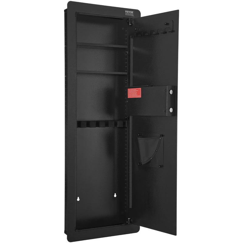 Available in 10 days! VEVOR 109 cm High Box Gun Safe 4-Level Hidden Gun Safe with Keypad and Fingerprint Reader