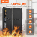 Available in 10 days! VEVOR 109 cm High Box Gun Safe 4-Level Hidden Gun Safe with Keypad and Fingerprint Reader