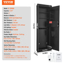Available in 10 days! VEVOR 109 cm High Box Gun Safe 4-Level Hidden Gun Safe with Keypad and Fingerprint Reader