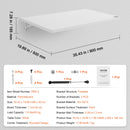 Настенный складной стол VEVOR, 900 × 500 мм, для домашнего офиса