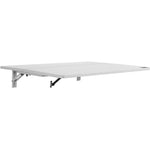 VEVOR pie sienas stiprināms nolokāms galds, 800 × 600 mm, portatīvajam datoram, mājas birojam