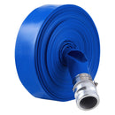 VEVOR skalošanas šļūtene, 51 mm × 30,5 m, augstas kvalitātes PVC šļūtene ar skavām, camlock savienojumu un alumīnija veidgabaliem, piemērota dažādiem sūkņiem, notekūdeņu apstrādei, ūdens pārsūknēšanai un lauksaimniecības darbiem