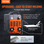 VEVOR ARC elektrodu metināšanas aparāts 220 V 140 A 2-in-1 Stick / Lift TIG ar karsto startu