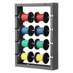 Wire reel stand with 4 adjustable rods - wall-mounted reel holder with 68 kg load capacity