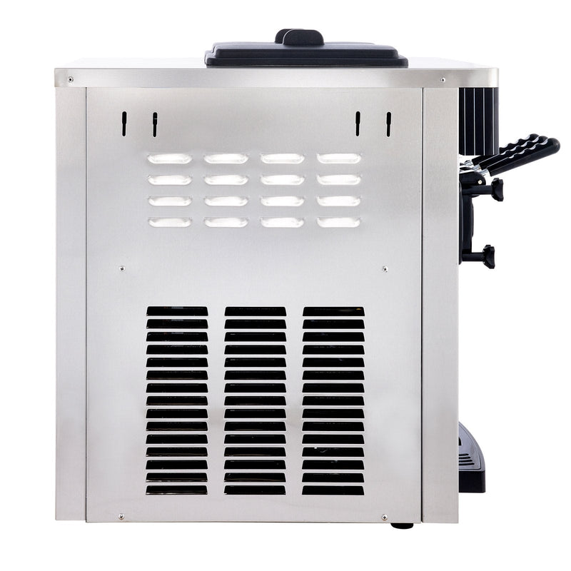 VEVOR 2200W Komerciālā Mīkstā Saldējuma Mašīna, 20–28 L/h, Galda Modelis, Piemērota Restorāniem, Bāriem, Kafejnīcām, Maiznīcām