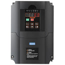 VEVOR frekvences pārveidotājs 7,5 kW 35 A ar 1 vai 3 fāžu 220 V ieeju uz 3 fāžu 220 V izeju, 40–60 Hz ieeja un 0–400 Hz izeja CNC vārpstas motora ātruma kontrolei