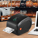 VEVOR termodrukas etiķešu printeris 4×6, 300 DPI, USB/Bluetooth, saderīgs ar Amazon, eBay, Etsy, UPS