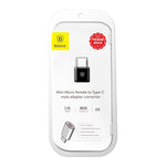 Baseus OTG adapter microUSB - USB-C must