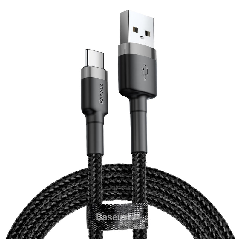 BASEUS 3A 0.5m USB-A. USB-C tipa uzlādes kabelis