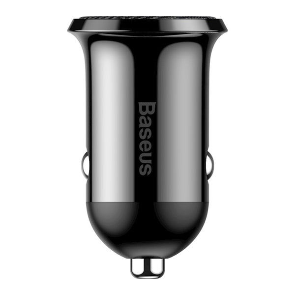 Baseus auto lādētājs Grain Pro 2x USB 4,8A melns