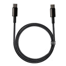 Baseus kabelis Tungsten PD USB-C - USB-C 1,0 m melns 100W