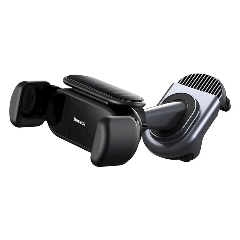 Baseus T-Space autohoidja, must, ventilatsiooni võre, päikeseenergia