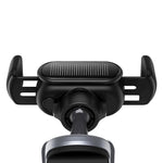 Baseus T-Space Car Holder, black, ventilation grille, solar