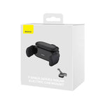 Baseus T-Space Car Holder, black, ventilation grille, solar