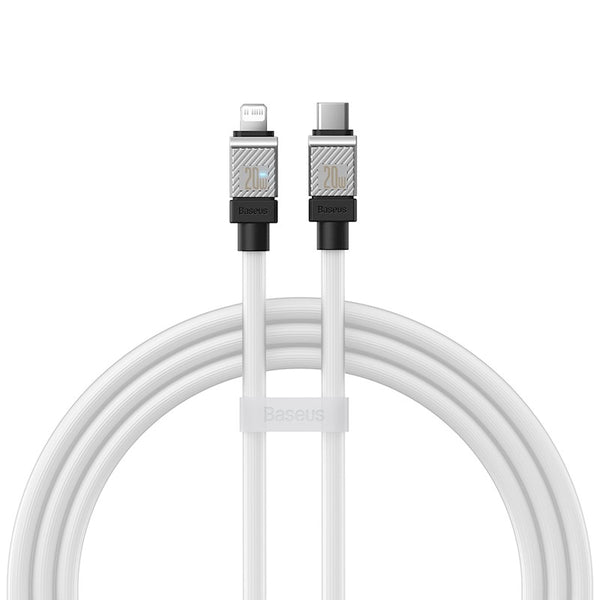 Baseus cable CoolPlay USB-C - Lightning 1m 20W white 