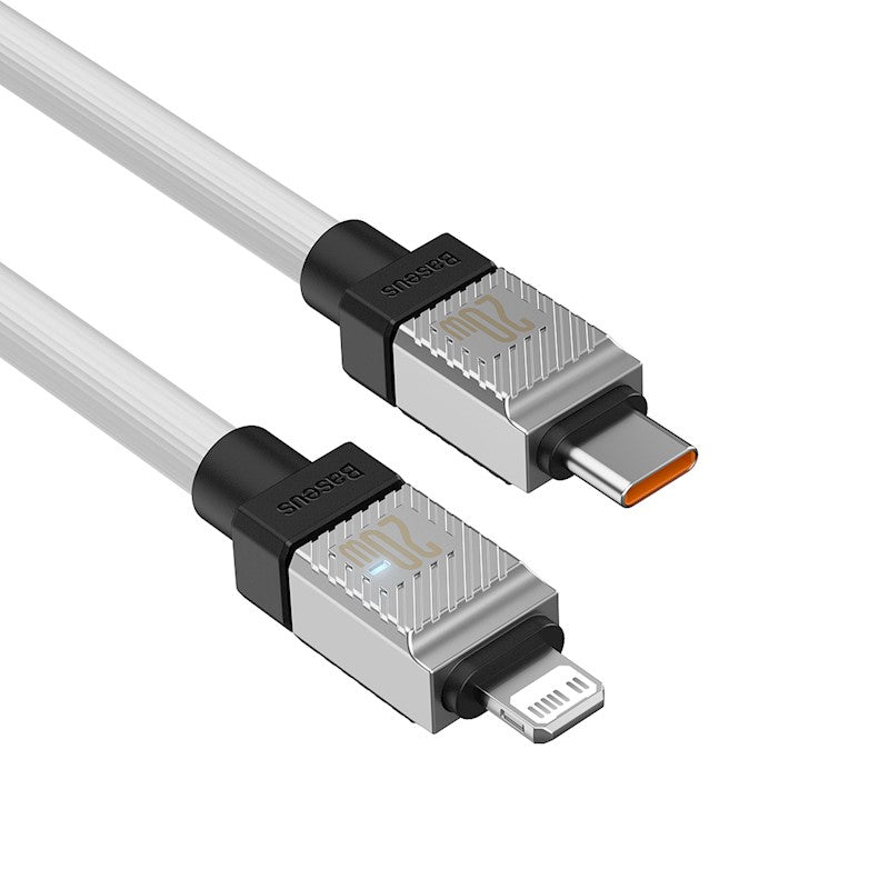 Baseus kabelis CoolPlay USB-C - Lightning 2m 20W balts