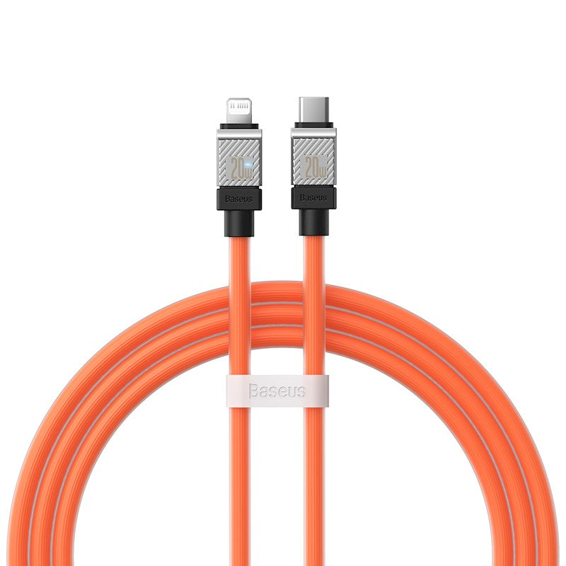 Baseus kabelis CoolPlay USB-C - Lightning 2m 20W oranžs