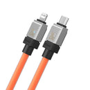 Baseus kaabel CoolPlay USB-C - Lightning 2m 20W oranž