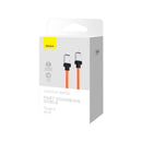 Baseus kaabel CoolPlay USB-C - Lightning 2m 20W oranž