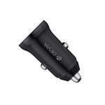 Devia Smart Mini auto lādētājs, 30W, USB-A+USB-C, PD/QC 3.0, melns