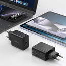 Devia Rocket PD 45 W sienas lādētājs ar USB-C pieslēgvietu, melns