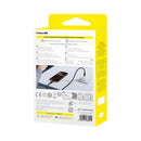 Baseus USB-C – USB-C kabelis 1 m, 100 W, melns