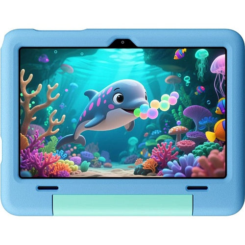 Blackview Tab 20 Kids bērnu planšetdators, 25,7 cm HD+ IPS, 4 GB RAM, 64 GB, Wi-Fi 5, 6600 mAh, Android 15, Bubble Blue