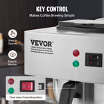 12-tassiline kohvimasin koos termotassiga, professionaalseks kasutamiseks