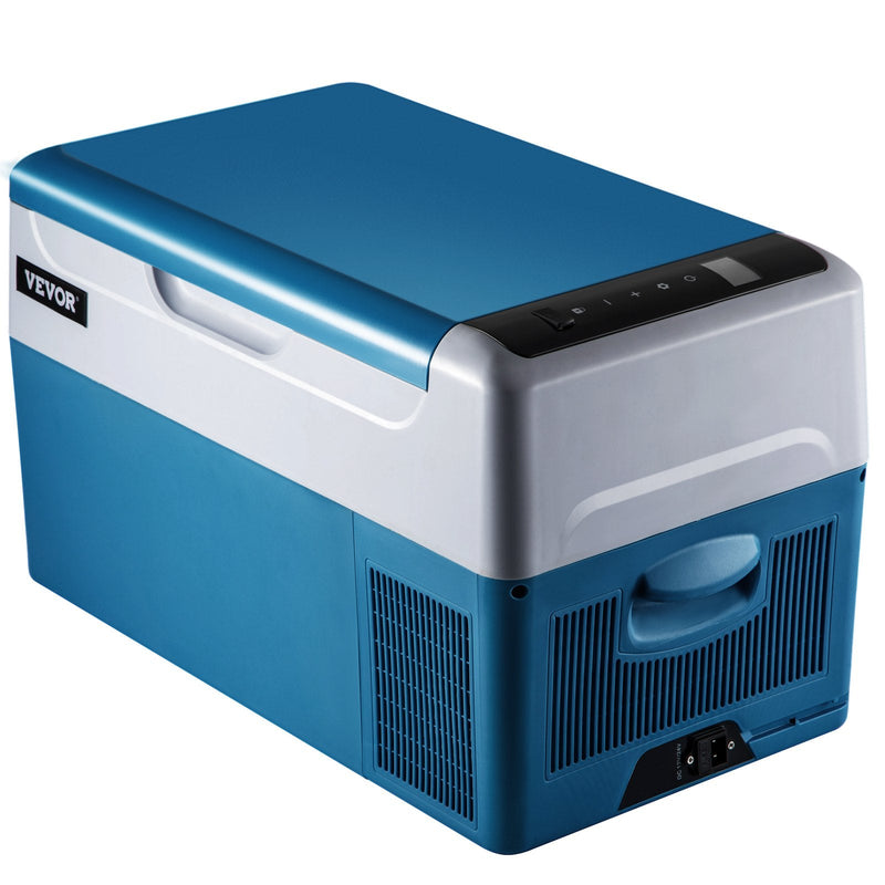 22L VEVOR automašīnas ledusskapis/saldētava, ideāls risinājums automašīnām, kravas automašīnām, treileriem, laivām, kā arī lietošanai mājās vai āra aktivitātēs, piemēram, ceļojumos, makšķerēšanā un kempingā.