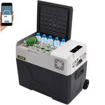 30L VEVOR automašīnas ledusskapis/saldētava, ideāls risinājums automašīnām, kravas automašīnām, treileriem, laivām, kā arī lietošanai mājās vai āra aktivitātēs, piemēram, ceļojumos, makšķerēšanā un kempingā.