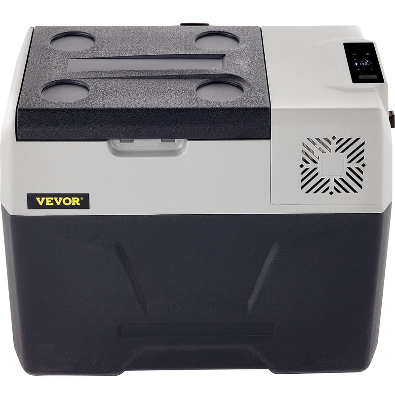 30L VEVOR automašīnas ledusskapis/saldētava, ideāls risinājums automašīnām, kravas automašīnām, treileriem, laivām, kā arī lietošanai mājās vai āra aktivitātēs, piemēram, ceļojumos, makšķerēšanā un kempingā.