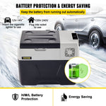 30L VEVOR automašīnas ledusskapis/saldētava, ideāls risinājums automašīnām, kravas automašīnām, treileriem, laivām, kā arī lietošanai mājās vai āra aktivitātēs, piemēram, ceļojumos, makšķerēšanā un kempingā.