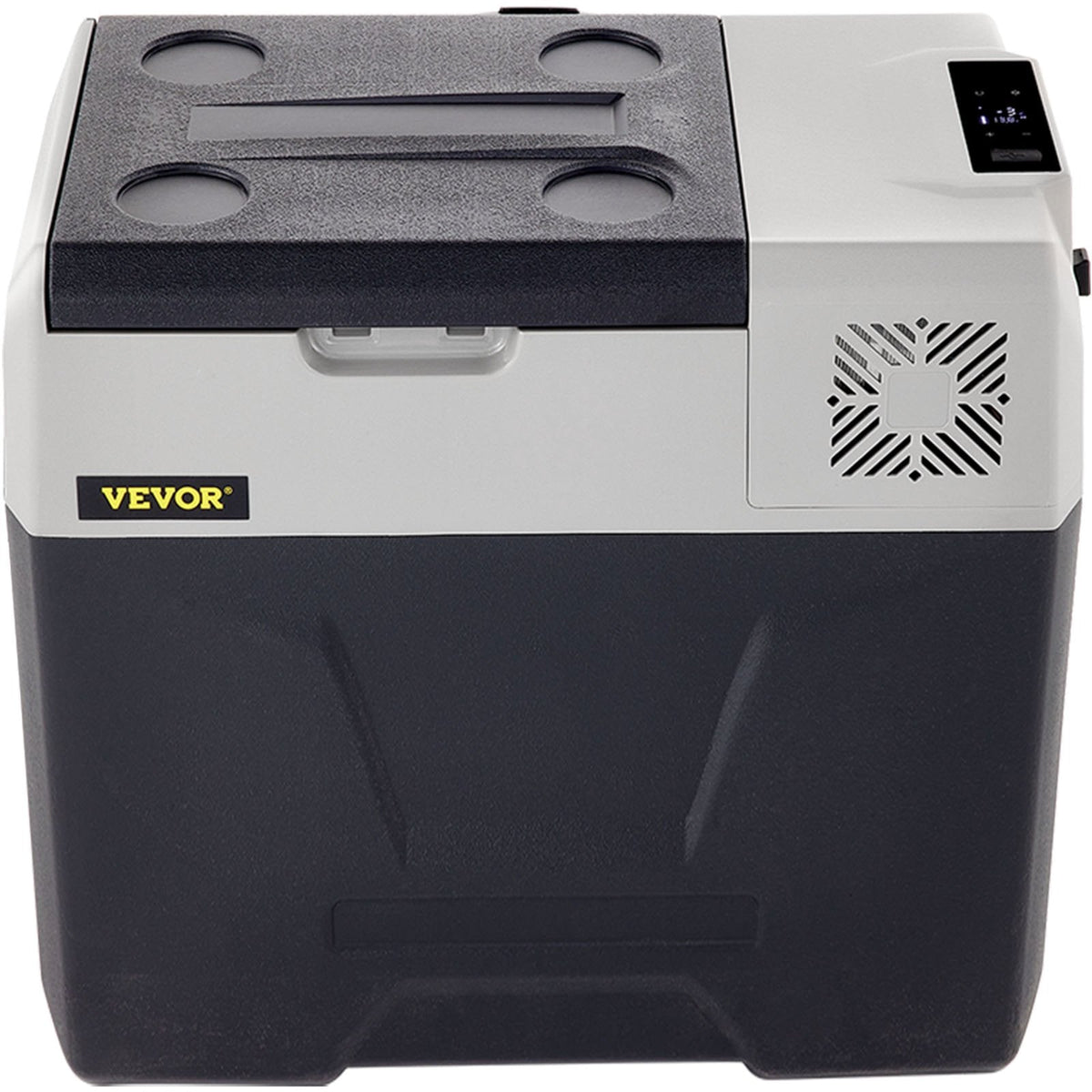 50L VEVOR automašīnas ledusskapis/saldētava 50L, ideāls risinājums automašīnām, kravas automašīnām, treileriem, laivām, kā arī lietošanai mājās vai āra aktivitātēs, piemēram, ceļojumos, makšķerēšanā un kempingā.