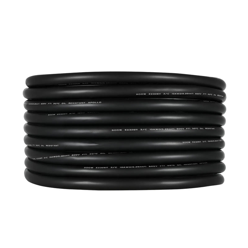 VEVOR Strāvas pagarinātājs 30,48 m, 10AWG, premium klases vara kabelis