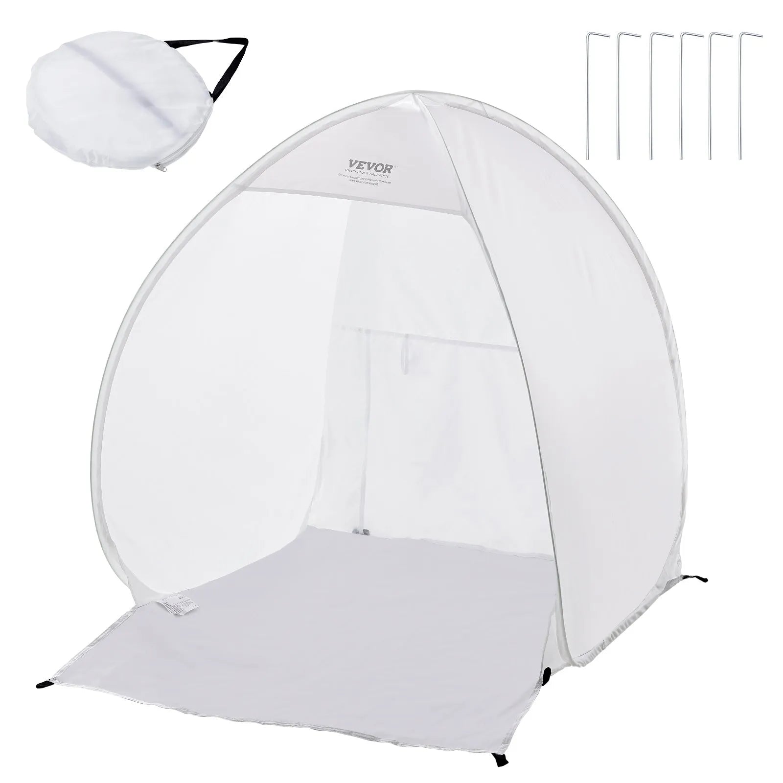Pārnēsājama krāsošanas telts 101,6 × 88,9 × 101,6 cm saliekama pop-up tipa kabīne