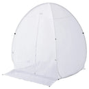 Pārnēsājama krāsošanas telts 152,4 × 152,4 × 177,8 cm saliekama pop-up tipa kabīne