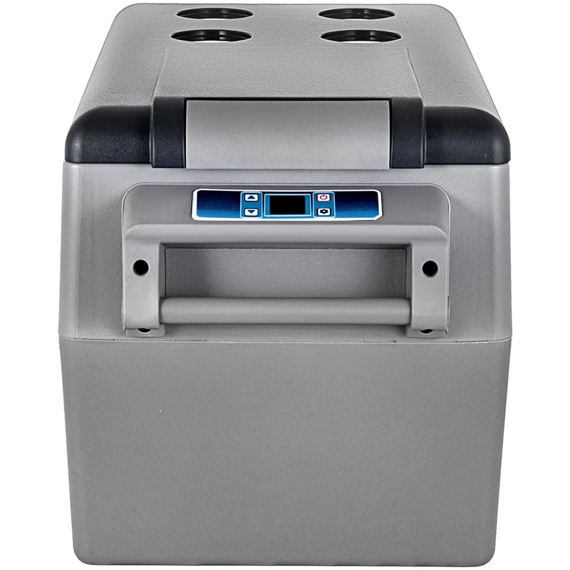 VEVOR automašīnas ledusskapis/saldētava 35L, ideāls risinājums automašīnām, kravas automašīnām, treileriem, laivām, kā arī lietošanai mājās vai āra aktivitātēs, piemēram, ceļojumos, makšķerēšanā un kempingā.