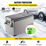 VEVOR automašīnas ledusskapis/saldētava 35L, ideāls risinājums automašīnām, kravas automašīnām, treileriem, laivām, kā arī lietošanai mājās vai āra aktivitātēs, piemēram, ceļojumos, makšķerēšanā un kempingā.